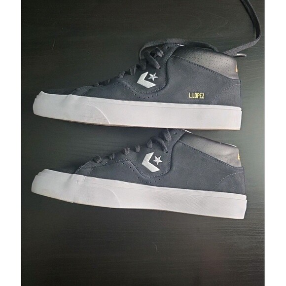 Converse Louie Lopez Pro Mid Shoes Black White 171331C Men's Size 7 Women's 8.5 - Picture 4 of 8